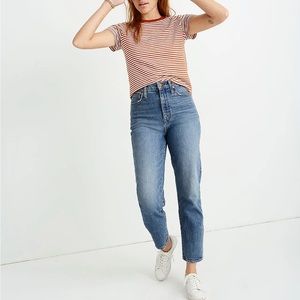 Madewell Classic Straight Jeans in Peralta Wash